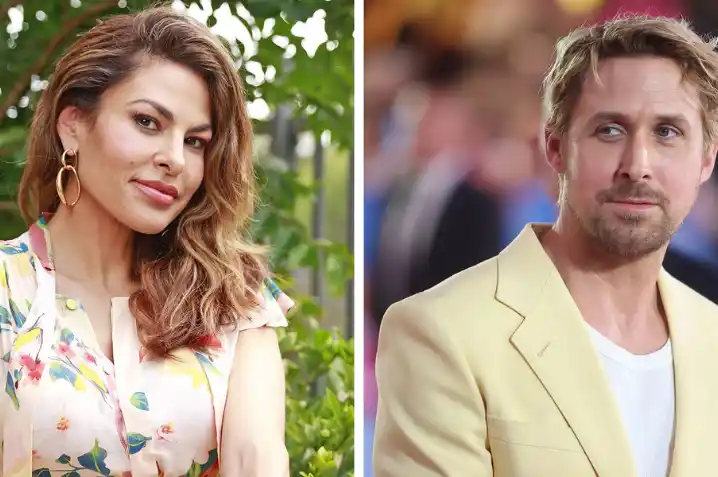 Ryan Gosling and Eva Mendes welcome